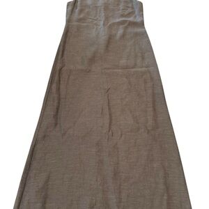 Black Sheath Slip Dress Sleeveless Long Maxi Size 6 Parisian Signature NEW $124